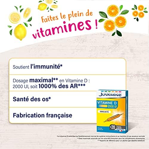 Vue 4 de Juvamine Immunite Vitamine