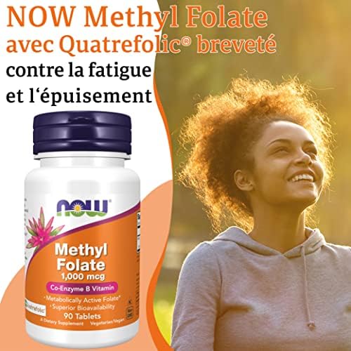 Vue 2 de Now Foods Methyl Folate
