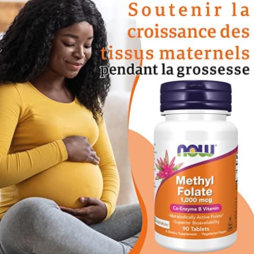 Vue 3 de Now Foods Methyl Folate
