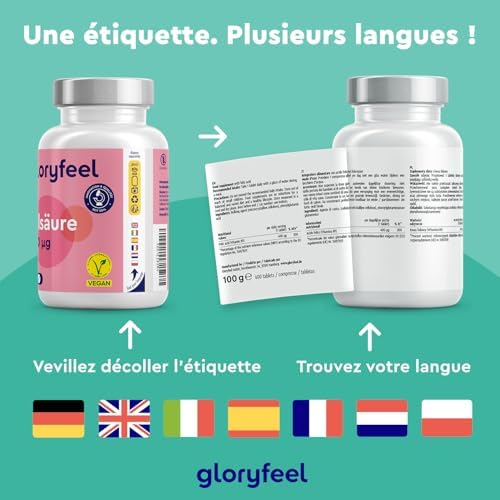 Vue 6 de Acide Folique Vitamine