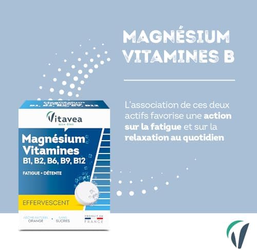 Vue 2 de Vitavea Bienetre Magnesium Vitamines
