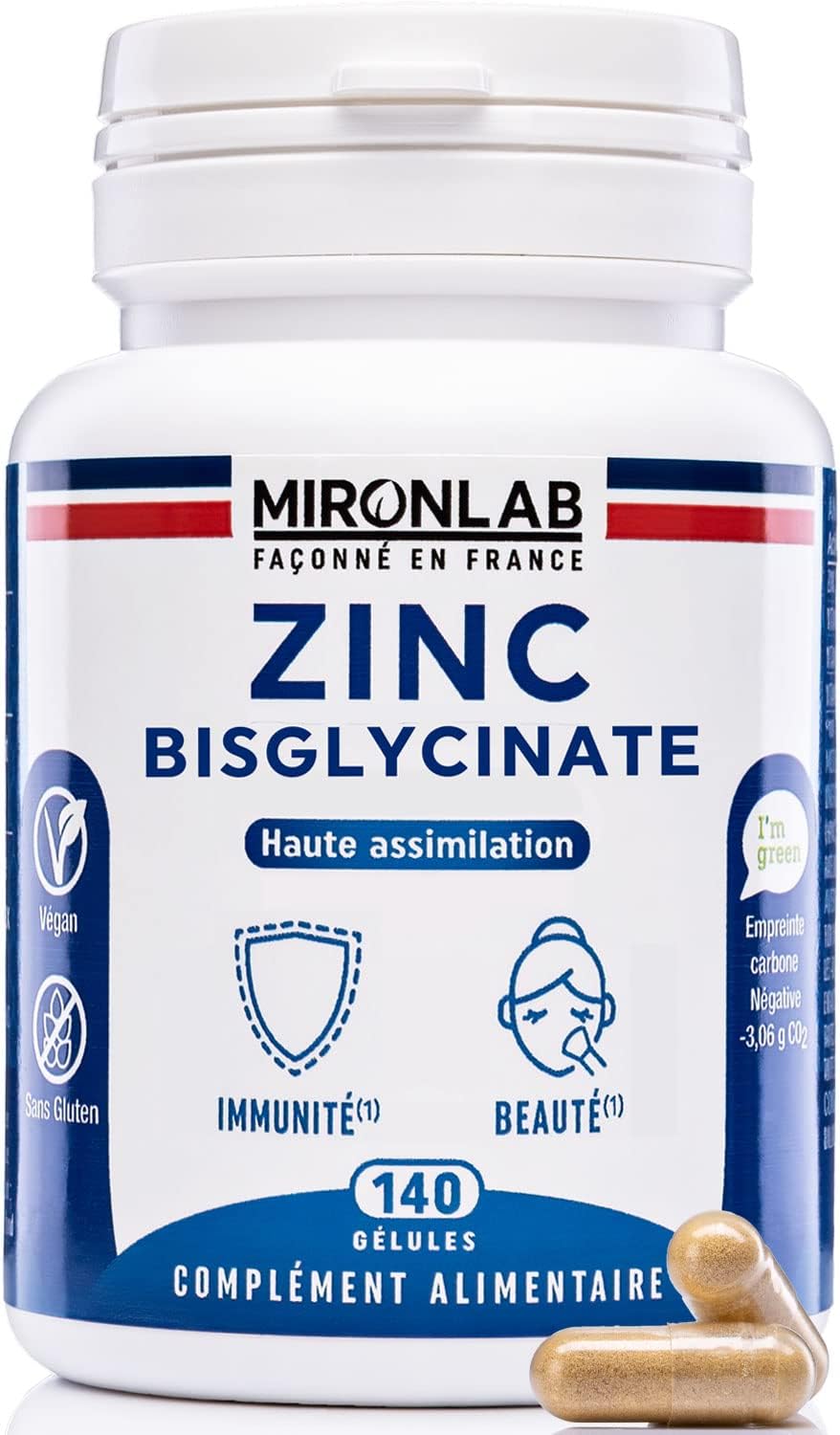 Zinc Bisglycinate Naturel Mg