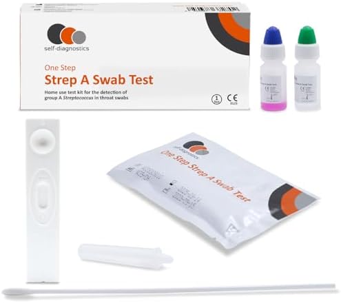 Vue 2 de Selfdiagnostics Strep Test