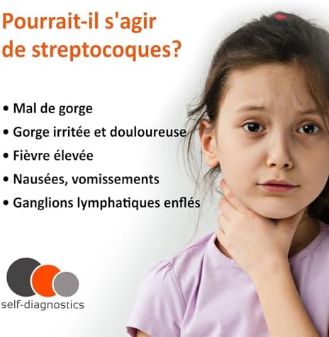 Vue 3 de Selfdiagnostics Strep Test