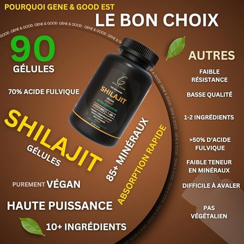Vue 5 de Shilajit Pure Gene