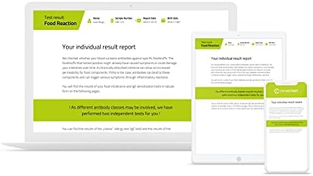 Vue 2 de Test Dintolerance Alimentaire Du