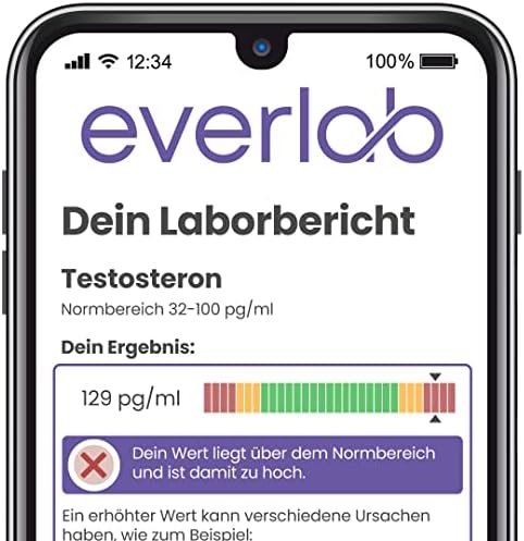 Vue 4 de Everlab Test Hormonal Pour