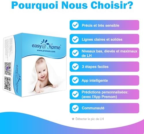 Vue 3 de Ovulation Test Kit Fertilite