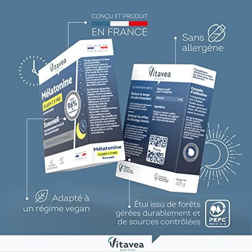 Vue 4 de Vitavea Melatonine Mg Hautement