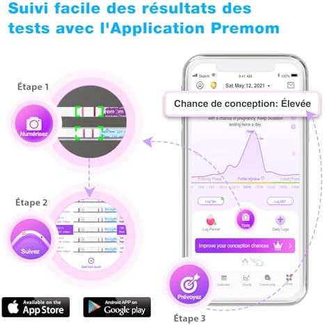 Vue 5 de Ovulation Test Kit Fertilite