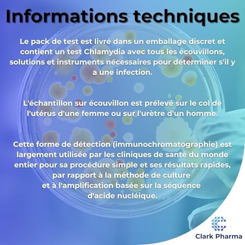 Vue 5 de Kit De Test Chlamydia