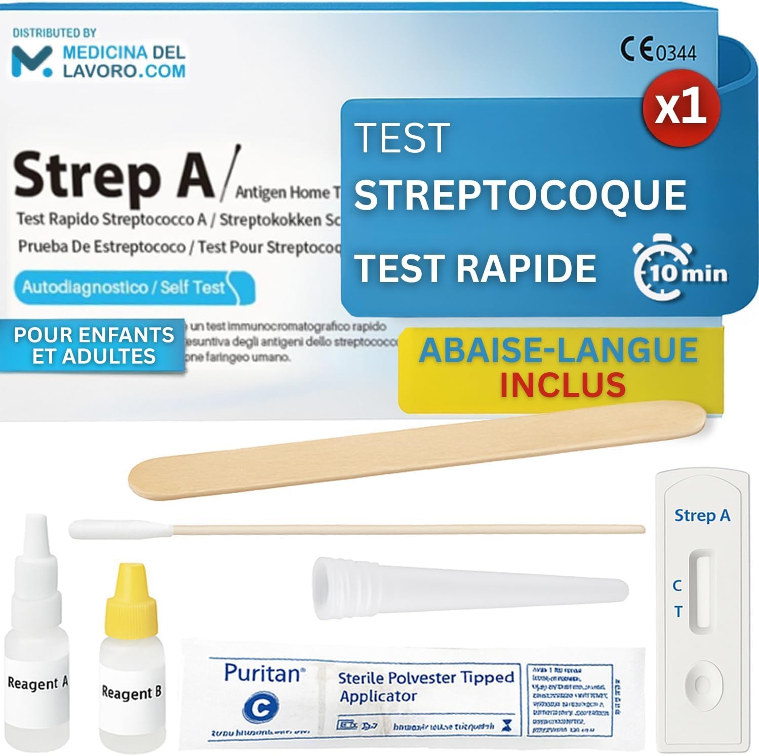 Medicinadellavorocom Ecouvillon Streptococcique Rapide