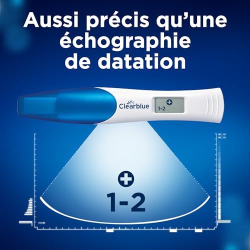 Vue 6 de Clearblue Tests De Grossesse