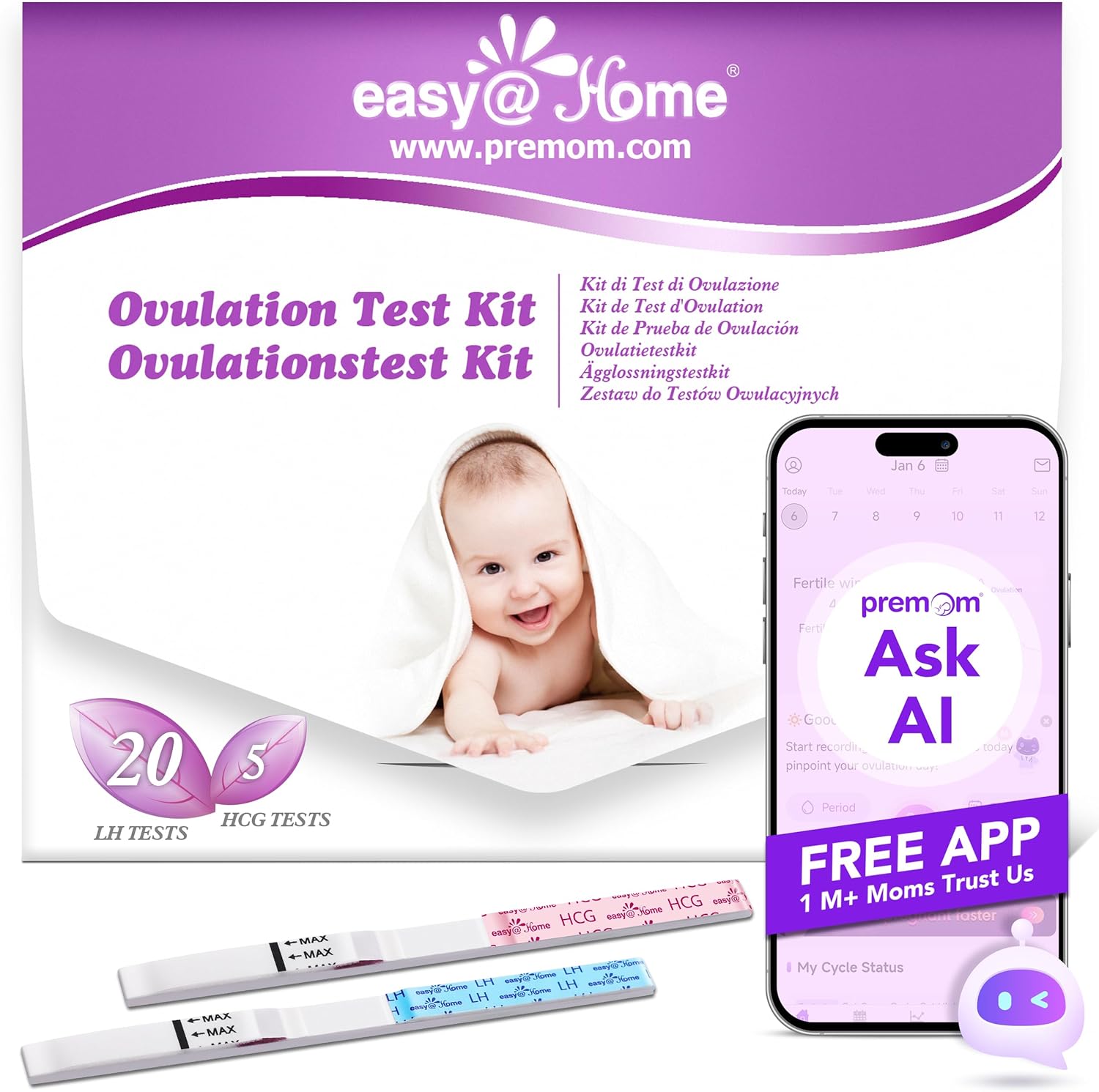 Easyhome Tests Dovulation Tests