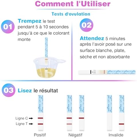 Vue 5 de Easyhome Tests Dovulation Tests