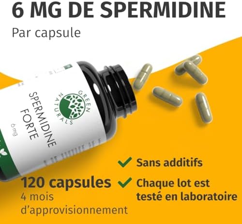 Vue 2 de Spermidine Forte Hautement Dose