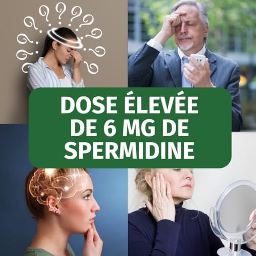 Vue 3 de Spermidine Forte Hautement Dose