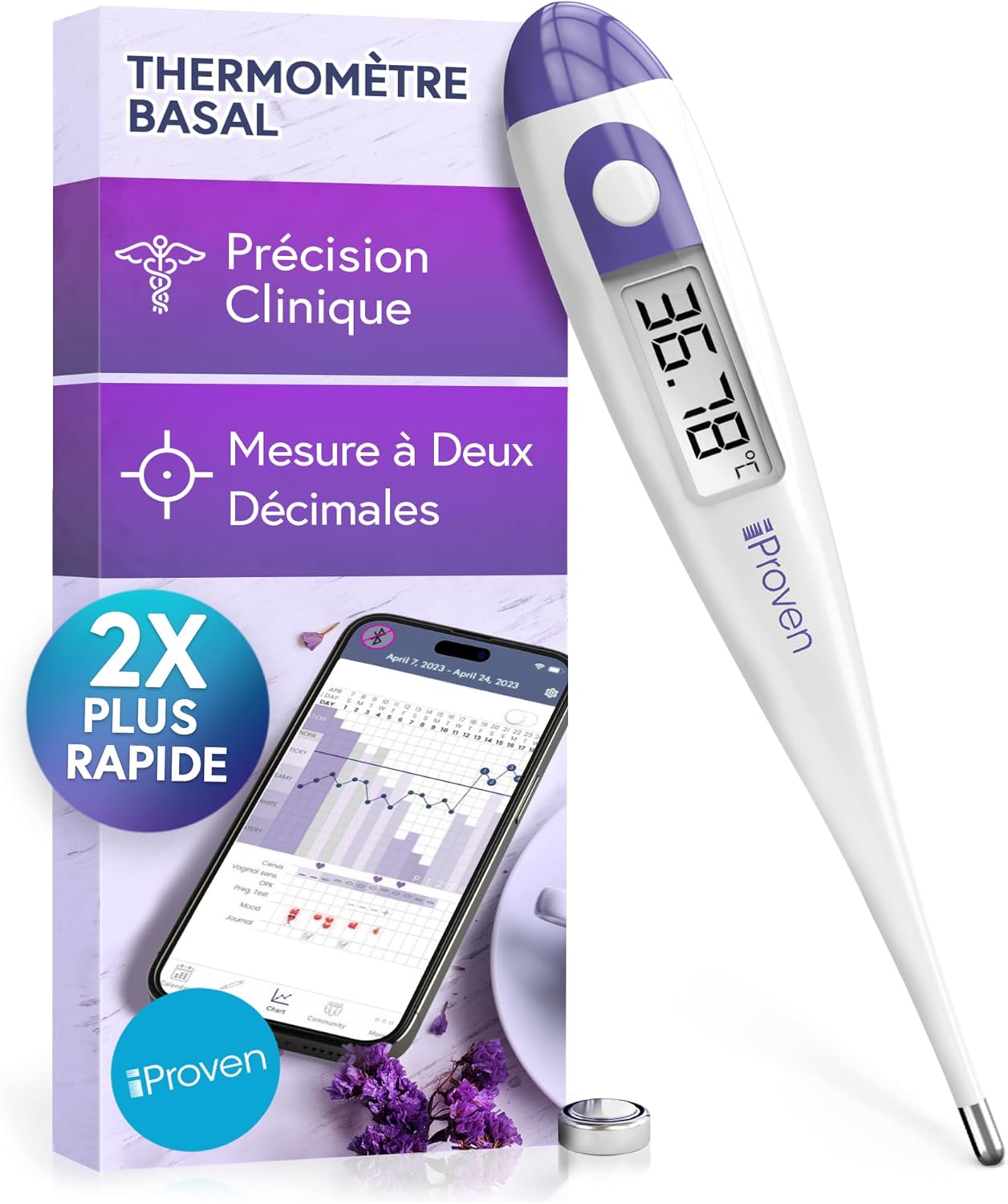 Digital Basal Body Thermometer
