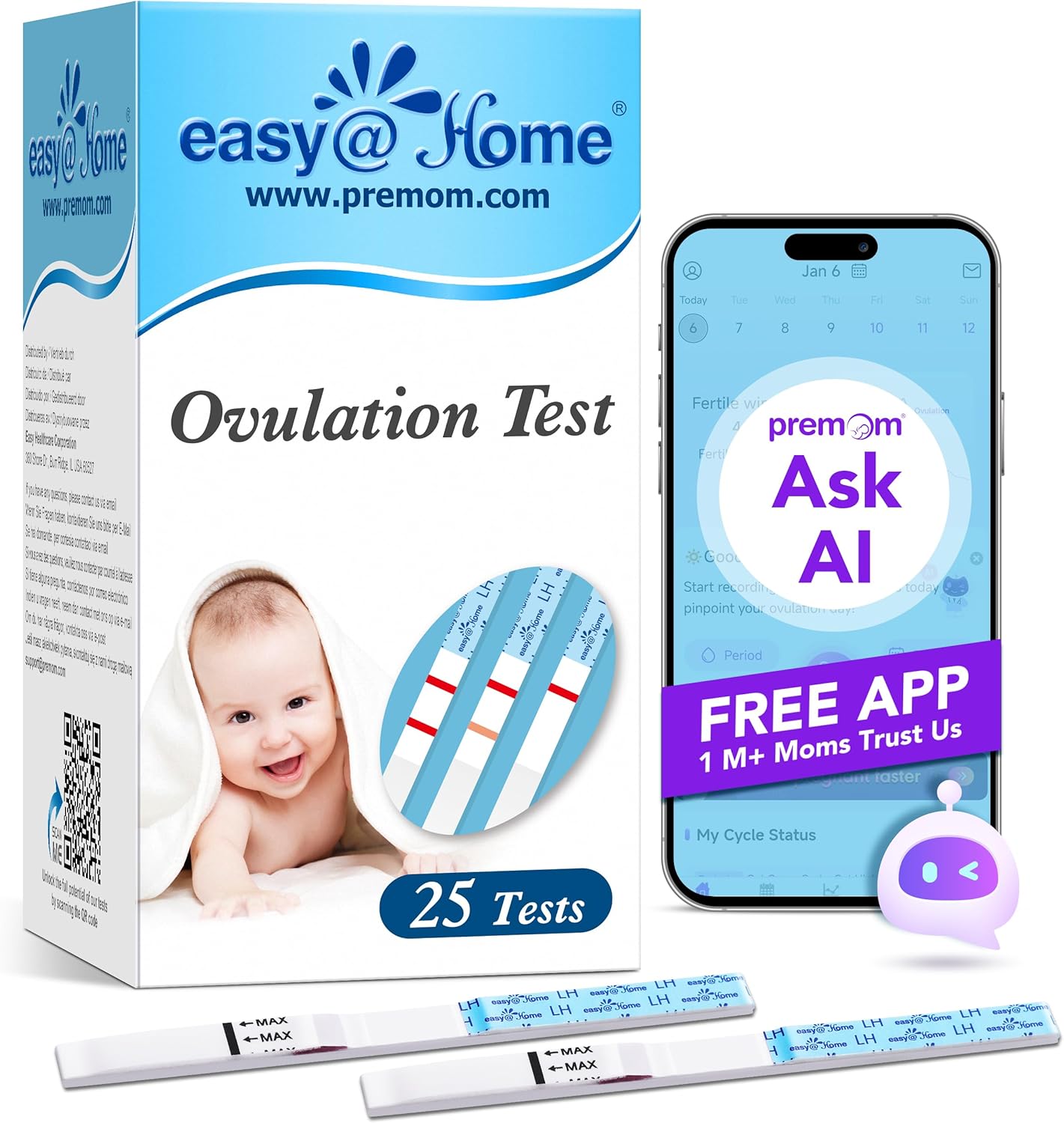 Tests Dovulation Easyhome Tests