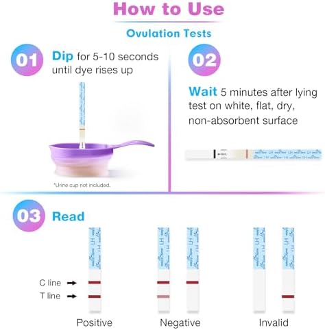 Vue 4 de Tests Dovulation Easyhome Tests