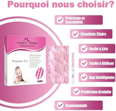 Vue 3 de Tests Grossesse Detection Precoce