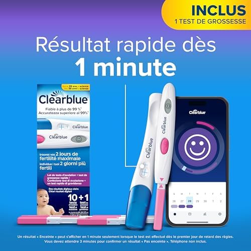 Vue 5 de Clearblue Test Dovulation Digital