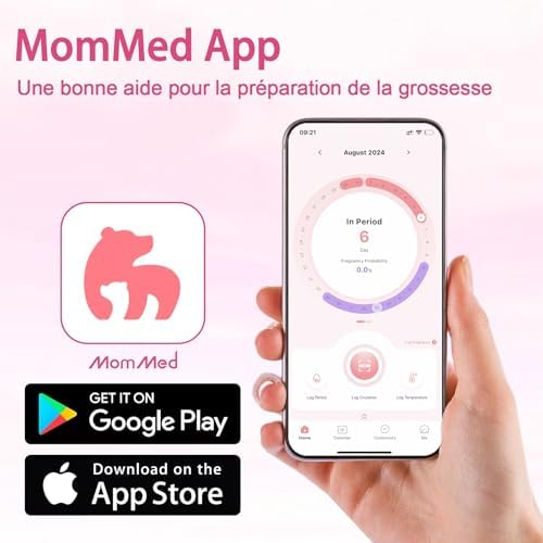 Vue 2 de Mommed Test De Grossesse