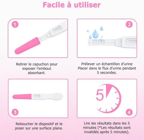 Vue 4 de Mommed Test De Grossesse