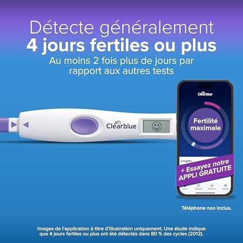 Vue 3 de Clearblue Test Ovulation Digital