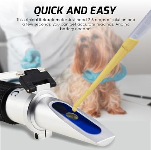 Vue 3 de Refractometre Clinique Proteine Veterinaire