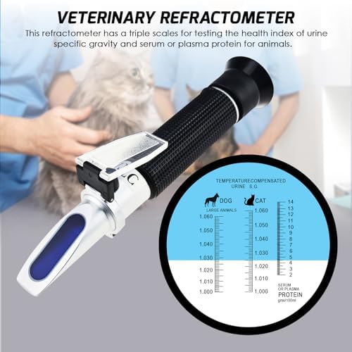 Vue 4 de Refractometre Clinique Proteine Veterinaire