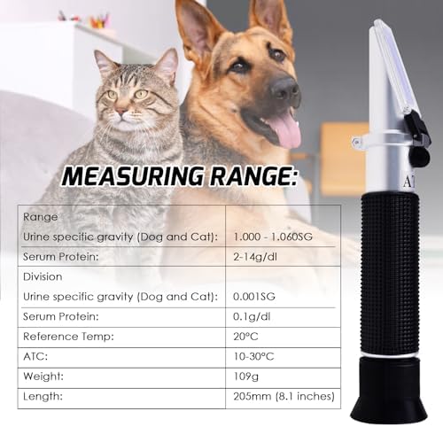 Vue 5 de Refractometre Clinique Proteine Veterinaire