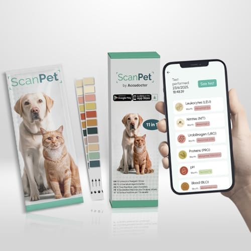 Vue 3 de Bandelettes Scanpet Kit Test
