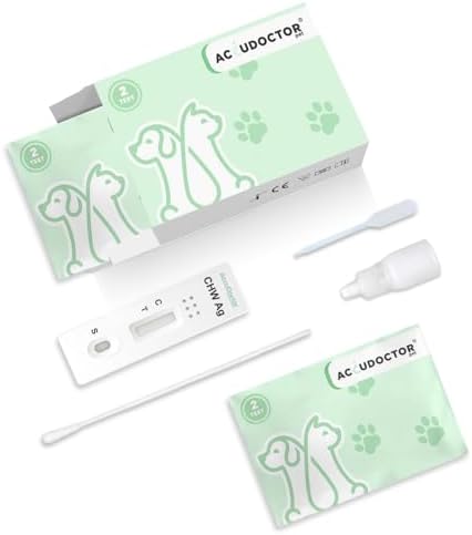 Vue 2 de Test Accudoctor Ag Dirofilariose