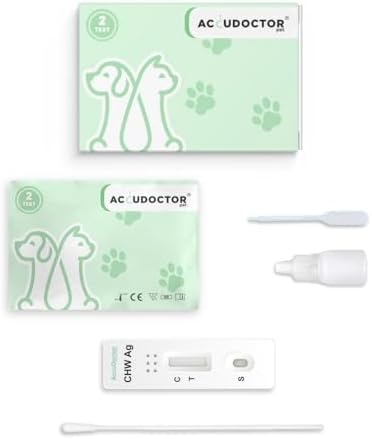 Vue 3 de Test Accudoctor Ag Dirofilariose