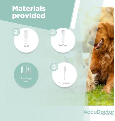 Vue 5 de Test Accudoctor Ag Dirofilariose