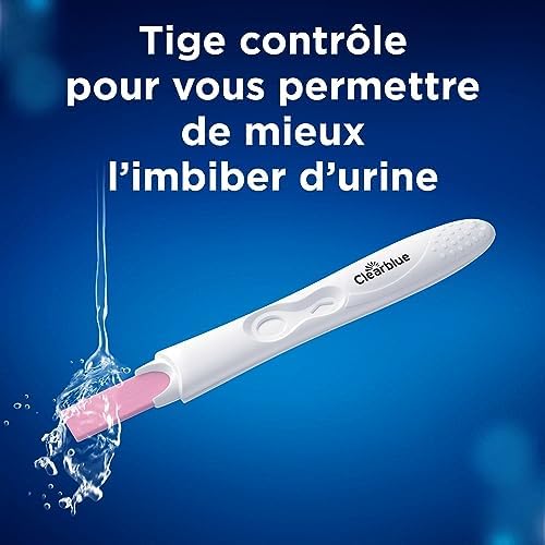 Vue 4 de Clearblue Test De Grossesse