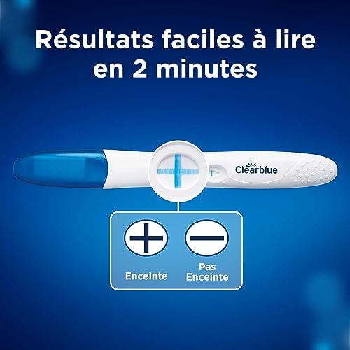 Vue 5 de Clearblue Test De Grossesse