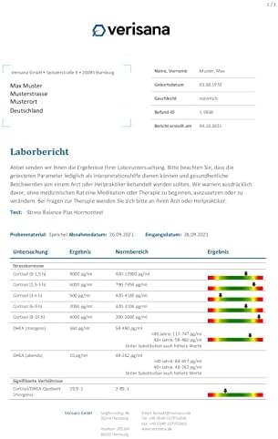 Vue 2 de Test Hormonal Sur Cortisol