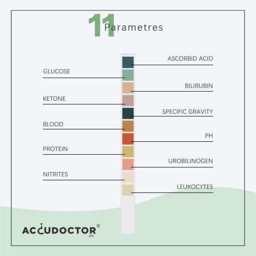 Vue 6 de Bandelettes Accudoctor Test De