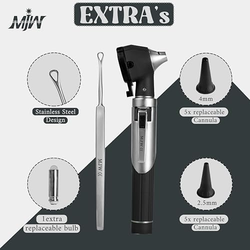 Vue 2 de Mini Otoscope Fibre