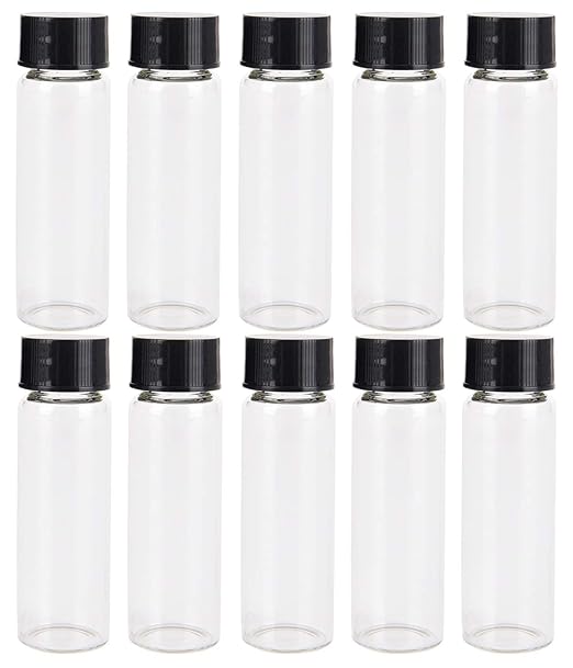Lcouaceo Pieces Flacon Transparent
