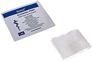 Vue 2 de Tampons Alcool Mm