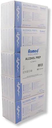Vue 3 de Tampons Alcool Mm