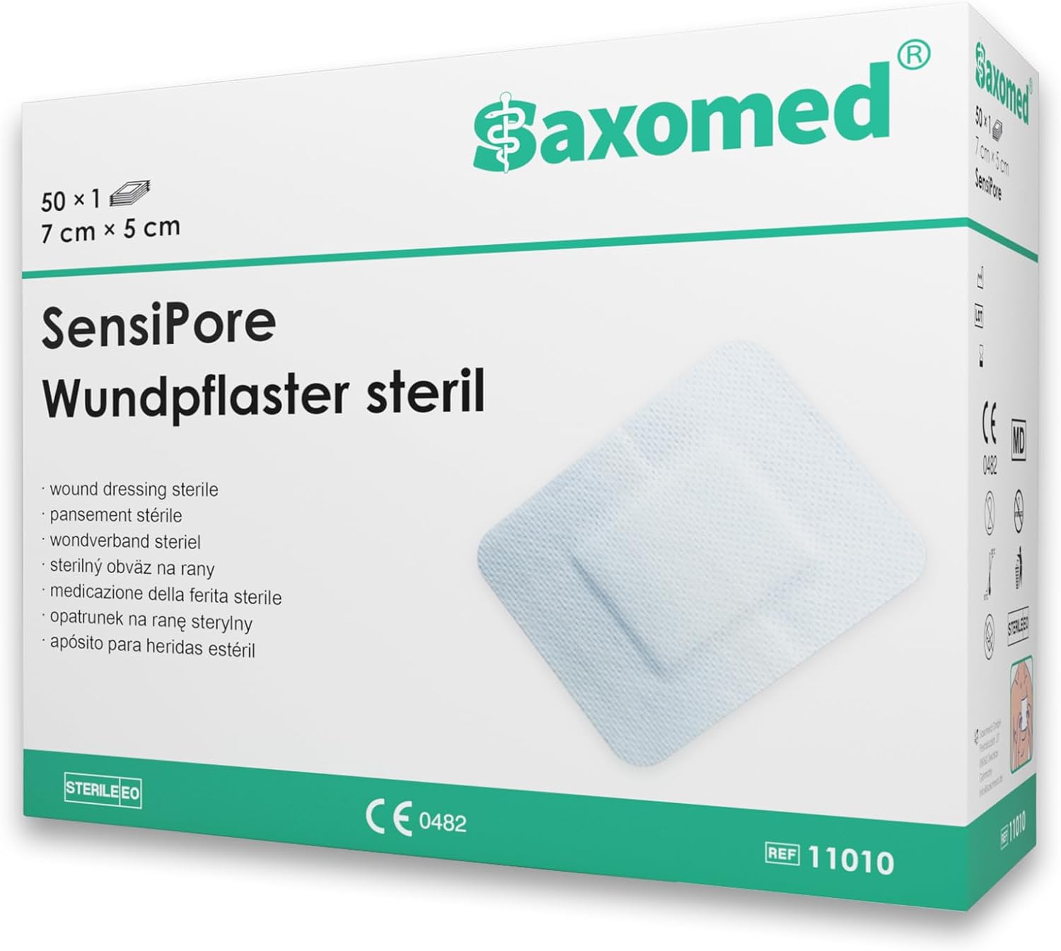 Saxomed Sensipore Pansement Sterile