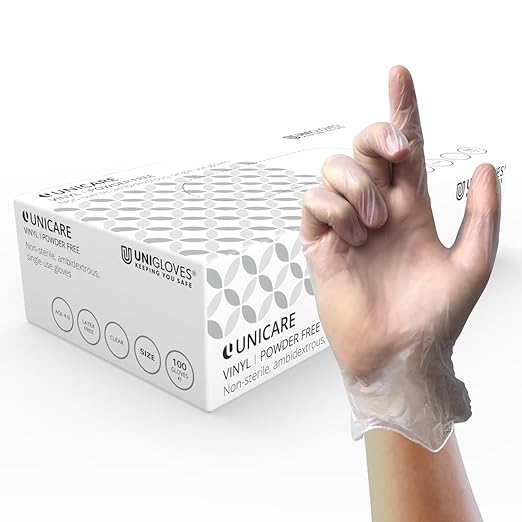 Unigloves Unicare Vinyl Gants