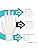 Vue 5 de Unigloves Unicare Latex Gants