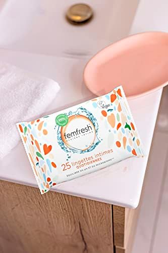Vue 4 de Femfresh Lingettes Intimes Quotidiennes