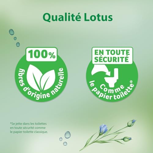 Vue 4 de Lotus Papier Toilette Humide