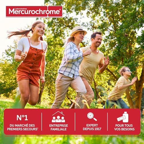 Vue 5 de Mercurochrome Pansements Cicatrisants Steriles